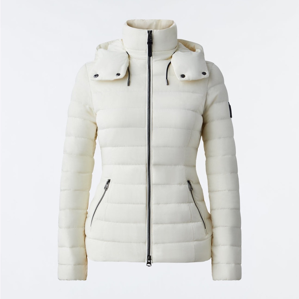 MACKAGE MICHI CREAM M - LADIES DOWN JACKET NWT